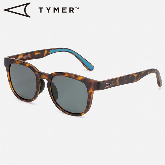 タイマー TYMER サングラス 偏光レンズ ブレイク [TY101-MTT-GNP SS25] BLAKE メンズ・レディース アイウェア ボストン ウェリントン おしゃれ Tortoise/Dark-Green-Polarized 正規取扱店