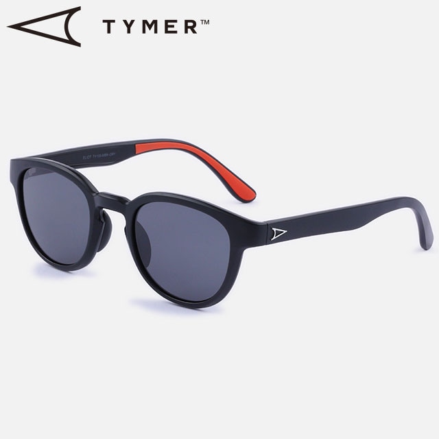 タイマー TYMER サングラス エリオット [TY100-MBK-GRY SS25] ELIOT メンズ・レディース アイウェア ボストン おしゃれ Matt-Black/Grey 正規取扱店
