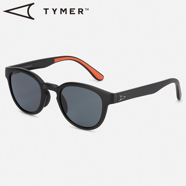 タイマー TYMER サングラス 偏光レンズ エリオット [TY100-MBK-GYP SS25] ELIOT メンズ・レディース アイウェア ボストン おしゃれ Matt-Black/Grey-Polarized 正規取扱店