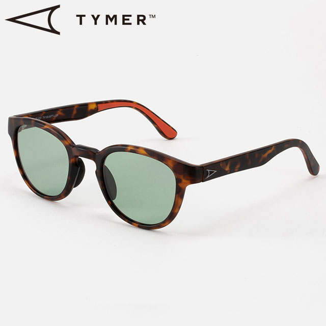 タイマー TYMER サングラス エリオット [TY100-MTT-LGR SS25] ELIOT メンズ・レディース アイウェア ボストン おしゃれ Tortoise/Light-Green 正規取扱店