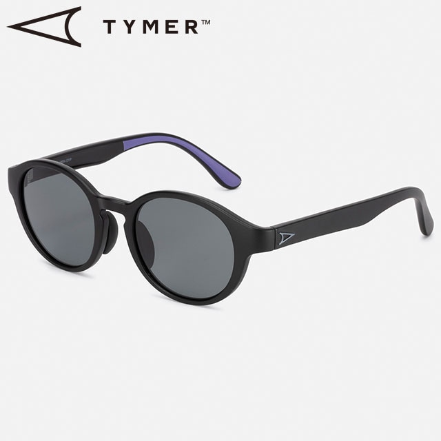 タイマー TYMER サングラス 偏光レンズ パブロ [TY103-MBK-GYP SS25] PABLO メンズ・レディース アイウェア ボストン ラウンド おしゃれ Matt-Black/Grey-Polarized 正規取扱店