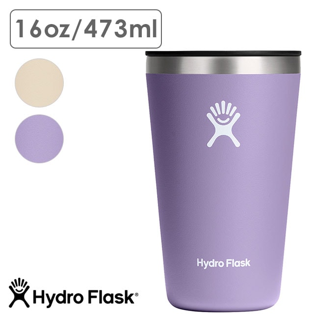 ハイドロフラスク Hydro Flask ドリンクウェア オールアラウンド タンブラー 473ml [8901170 FW24] DRINKWARE 16oz ALL AROUND TUMBLER メンズ・レディース ステンレスボトル 真空 保温 保冷 アウトドア オフィス ハワイ 正規取扱店
