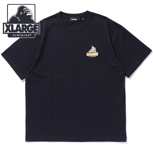 エクストララージ XLARGE クロウン OG ショートスリーブTシャツ [101252011034 SU25] CLOWN OG S/S TEE メンズ x-large エックスラージ カットソー 半袖 BLACK 【メール便配送】