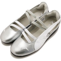 ̵ۥס PUMA ˡ ԡɥå Х쥨 ᥿å  [401581-01 FW25] SPEEDCAT BALLET METALLIC WNS ǥ  塼 PUMA-Silver 谷Ź