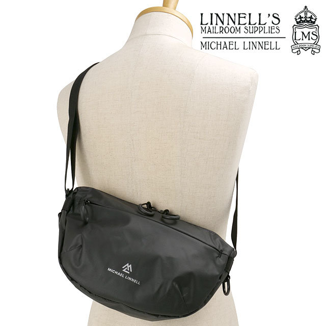 マイケルリンネル MICHAEL LINNELL ミニショルダー [MLAC-38] 5L Mini Shoulder メンズ・レディース 鞄 ショルダーバッグ 軽量撥水 A.R.M.Sシリーズ BLACK 正規取扱店