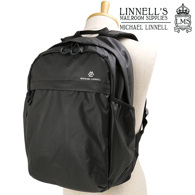 マイケルリンネル MICHAEL LINNELL デイパック [MLAC-40] 20L Daypack メンズ・レディース 鞄 リュック バックパック 軽量撥水 A.R.M.Sシリーズ BLACK 正規取扱店