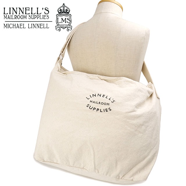 マイケルリンネル MICHAEL LINNELL ショルダーバッグ [MLRC-03] 32L Shoulder Bag メンズ・レディース 鞄 キャンバスバッグ 通勤 通学 IVORY/BLACK 正規取扱店