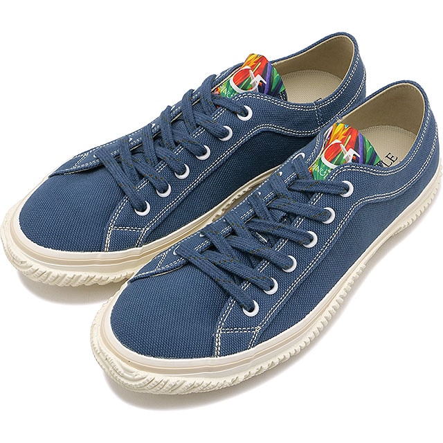 【先着で限定プレゼント！】【返品送料無料】スピングル SPINGLE スニーカー [SP1005D-S06 SU25] SP-1005D メンズ・レディース 日本製 靴 シューズ おしゃれ Konjyou ネイビー 正規取扱店