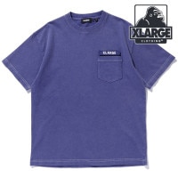 ȥ顼 XLARGE ߥ꥿꡼ ݥåȥ硼ȥ꡼T [101252011038 SU25] MILITARY POCKET S/S TEE  x-large å顼 ȥåץ åȥ Ⱦµ BLUE ڥ᡼ 谷Ź