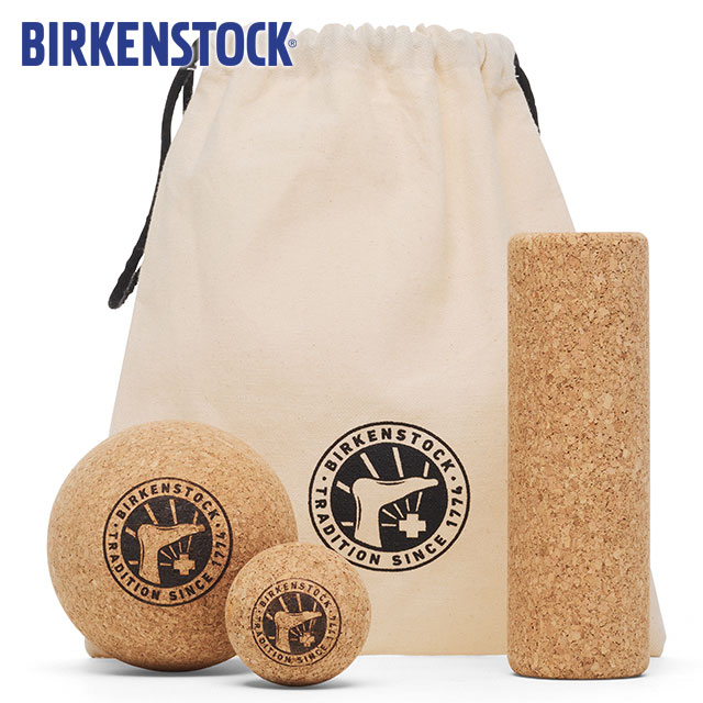 ビルケンシュトック BIRKENSTOCK コルクツールセット [1027730 SS25] Cork Tools Set メンズ・レディース マッサージセット コルクロール コルクボール Natural-Cork 正規取扱店