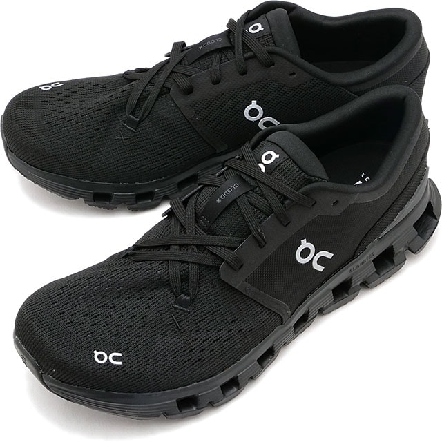 オン On スニーカー クラウド エックス 4 メンズ [3ME30040106 FW25] Cloud X 4 M 男性用 靴 ジム トレーニングシューズ Black/Eclipse 正規取扱店