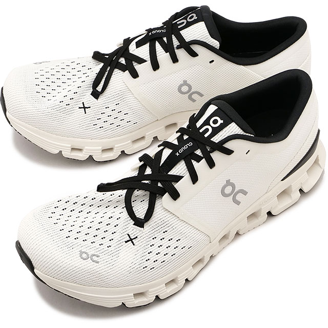 オン On スニーカー クラウド エックス 4 メンズ [3ME30040791 FW25] Cloud X 4 M 男性用 靴 ジム トレーニングシューズ Ivory/Black 正規取扱店