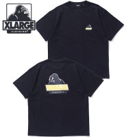 ȥ顼 XLARGE ХåOG 硼ȥ꡼T [101253011002 FW25] BACKSIDE OG S/S TEE  ȥåץ Ⱦµ BLACK ڥ᡼ 谷Ź