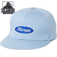 ȥ顼 XLARGE Х ȥåå [101253051001 FW25] OVAL LOGO TRUCKER CAP 󥺡ǥ ˹ å奭å LtBLUE 谷Ź