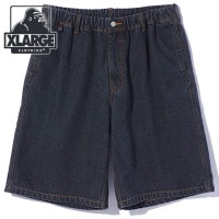 ȥ顼 XLARGE ǥ˥ॷ硼 [101253031002 FW25] EASY DENIM SHORTS  ܥȥॹ ûѥ ϡեѥ BLACK 谷Ź