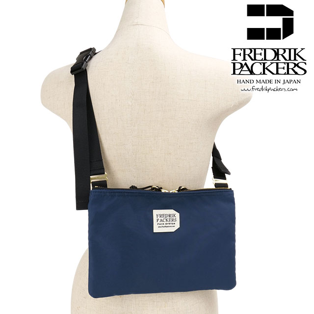 フレドリックパッカーズ FREDRIK PACKERS ホリゾンタル ショルダーM [SS25] 420D HORIZONTAL SHOULDER（M） メンズ・レディース 鞄 ショルダーバッグ サコッシュバッグ 旅行 NAVY 正規取扱店