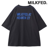ミルクフェド MILKFED. ミルクフェド ATヘブン27 スーパービッグショートスリーブトップ [103253013001 FW25] MILKFED. AT HEAVEN27 SUPER BIG