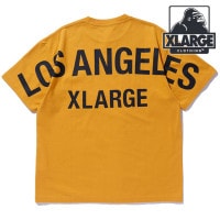 エクストララージ XLARGE ビッグアーチロゴ ショートスリーブTシャツ [101253011013 FW25] BIG ARCH LOGO S/S TEE メンズ トップス 半袖 YELLOW 【