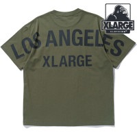 エクストララージ XLARGE ビッグアーチロゴ ショートスリーブTシャツ [101253011013 FW25] BIG ARCH LOGO S/S TEE メンズ トップス 半袖 OLIVE 【メ