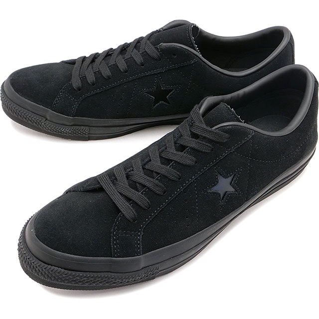 コンバース CONVERSE スニーカー ワンスター スエード [33702081 FW25] ONE STAR SUEDE メンズ・レディース 靴 シューズ BLACKMONOCHROME 正規取扱店