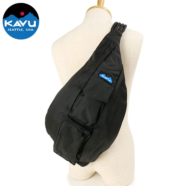 カブー KAVU ショルダーバッグ ロープスリング [11863944] Rope Sling メンズ・レディース 鞄 ボディバッグ ワンショルダー Raven 正規取扱店