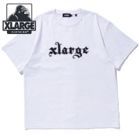 エクストララージ XLARGE パッチドロゴ ショートスリーブTシャツ [101253011016 FW25] PATCHED LOGO S/S TEE メンズ トップス 半袖 WHITE 【メール便