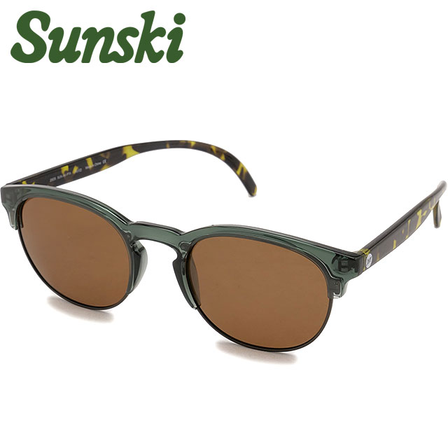 サンスキー SUNSKI 偏光レンズ サングラス アヴィラ パイントータスアンバー [SUNAVPTA] Avila アイウェア おしゃれ プレゼント UVカット Pine-Tortoise-Amber