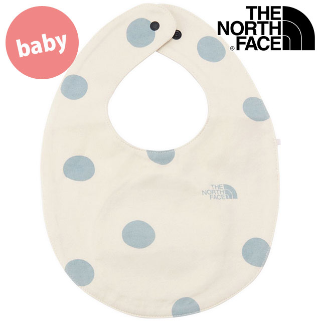 ザ・ノース・フェイス THE NORTH FACE ベビーパッカブルアニマルグラフィックビブ [NNB22511-WS FW25] Baby Packable Animal Graphic Bib 男の子・女の子 TNF アウトドア 赤ちゃん スタイ お食事エプロン ギフト 出産祝い ホワイトスワン 【メール便配送】 正規取扱店