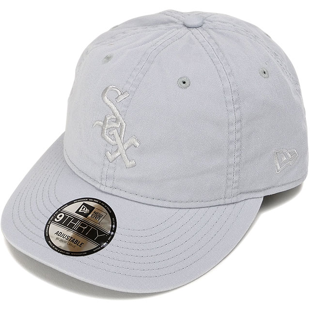 ニューエラ キャップ NEW ERA CAP 9THIRTY クーパーズタウン MLB トナルロゴ シカゴ・ホワイトソックス [14667946 FW25] 930CS MLBCO TONAL CHIWHICO 帽子 クラシック スノーグレー