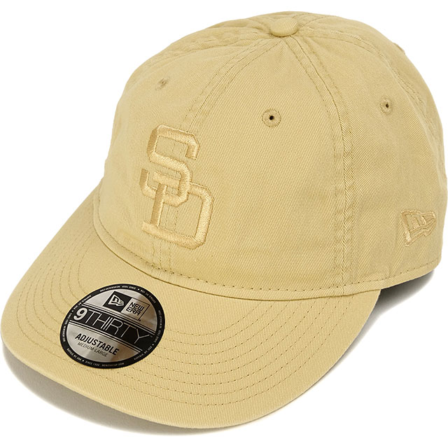 ニューエラ キャップ NEW ERA CAP 9THIRTY クーパーズタウン MLB トナルロゴ サンディエゴ・パドレス [14667941 FW25] 930CS MLBCO TONAL SADPADCO 帽子 クラシック ベガスゴールド