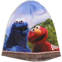 ニューエラ NEW ERA ベーシックビーニー セサミストリート [14682559 FW25] BASIC BEANIE SESAME STREET メンズ・レディース コラボ 帽子 ニットキャップ