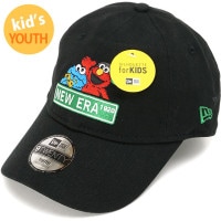 ニューエラ NEW ERA キッズキャップ 9TWENTY ユース セサミストリート ニューエラロゴ [14682467 FW25] YH 920 SESAME STREET NELG 男の子・女の子