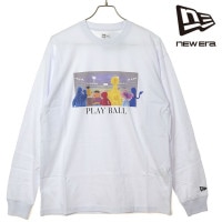 ニューエラ NEW ERA ロングスリーブTシャツ セサミストリート ベースボール [14682873 FW25] LS OS TEE SESAME STREET BASEBALL メンズ・レディース