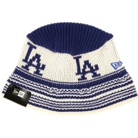ニューエラ NEW ERA ニット バケットハット ロサンゼルス・ドジャース [14667669 FW25] KNIT BUCKET LOSDOD メンズ・レディース 帽子 インディゴブルー/クローム