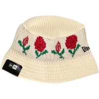 ニューエラ NEW ERA ニット バケットハット ローズ [14667666 FW25] KNIT BUCKET ROSE メンズ・レディース 帽子 クローム 【メール便配送】 正規取扱店|NEW 