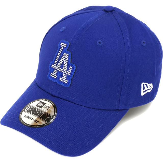 【限定品】ロサンゼルス・ドジャース 9FORTY キャップ ニューエラ NEW ERA キャップ 9FORTY ラインストーン