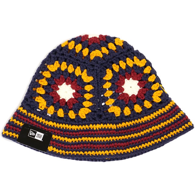 ニューエラ NEW ERA クロシェニット ニット バケットハット
