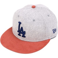 ニューエラ NEW ERA キャップ 9FIFTY レトロクラウン メルトンスエード ロサンゼルス・ドジャース [14667632 FW25] RC 950LS MLTN SUEDE LOSDOD メ