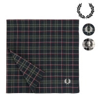 フレッドペリー FRED PERRY ハンカチーフ [F20005 FW25] HANDKERCHIEF メンズ・レディース コットンハンカチ タータンチェック ギフト 【メール便配送】 正規取扱店|