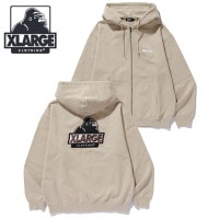 エクストララージ XLARGE スランテッドOG ジップフーデッドスウェットシャツ [101253012004 FW25] SLANTED OG ZIP HOODED SWEATSHIRT メンズ ト