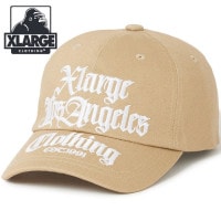 エクストララージ XLARGE オールドイングリッシュ シックスパネルスナップバックキャップ [101253051008 FW25] OLD ENGLISH 6PANEL SNAPBACK CAP メ