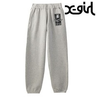 エックスガール X-girl フェイスボックスパッチ スウェットパンツ [105253031010 FW25] FACE BOX PATCH SWEAT PANTS レディース xgirl ボトムス 