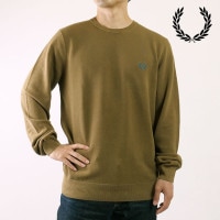 フレッドペリー FRED PERRY ピケステッチジャンパー [K1309-P96 FW25] PIQUE STITCH JUMPER メンズ トップス セーター クルーネックニット SHADED-S