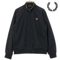 フレッドペリー FRED PERRY ブレンサムジャケット [J2660-350 FW25] THE BRENTHAM JACKET メンズ アウター トラックトップ ブルゾン ジャージ上 BLACK