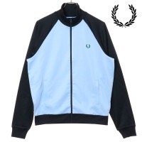 եåɥڥ꡼ FRED PERRY ȥ饹ȥ꡼ ȥå㥱å [J1326-Z94 FW25] CONTRAST SLEEVE TRACK JACKET   ȥåȥå ֥륾 㡼 TRACK-BLUE/NAVY 谷Ź