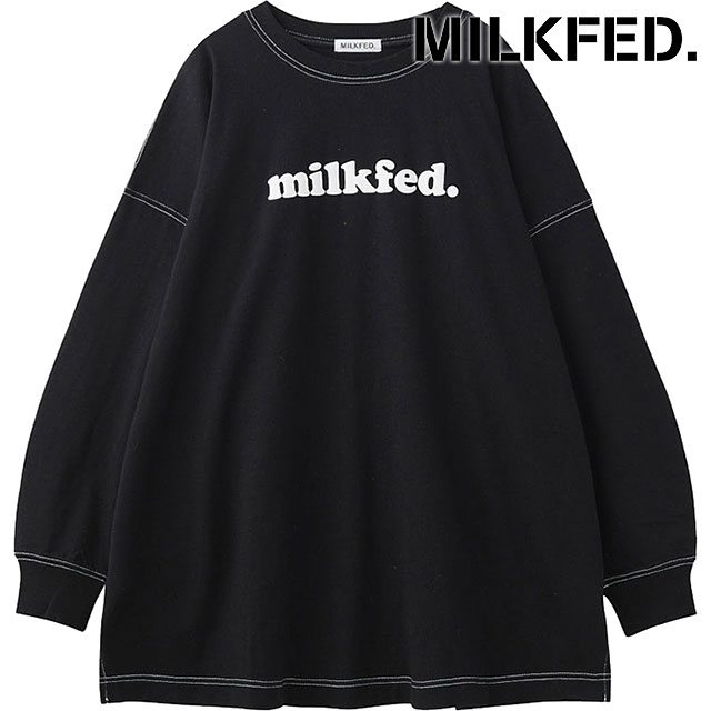【新品】ミルクフェド バックロゴ入りスウェット トレーナー アッシュ L MILKFED. ミルクフェド ベーシックスウェットトップ｜BORN FREE