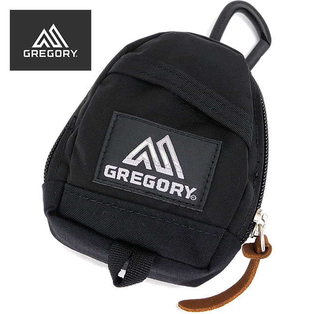 グレゴリー GREGORY ミニデイパックポーチ [1556951041 FW25] MINI DAY PACK POUCH メンズ・レディース カラビナ付き アクセサリーポーチ ブラック 【メール便配送】 正規取扱店