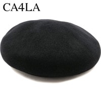 カシラ CA4LA ベレー帽 [TOZ00128 FW25] DANNY メンズ・レディース 帽子 ハンチング フリーサイズ BLACK 正規取扱店|CA4LA （カシラ）