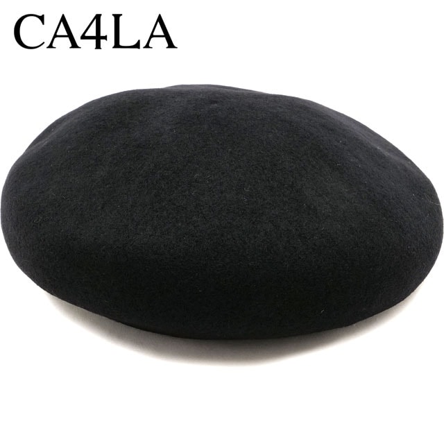 カシラ CA4LA ベレー帽 [TOZ00128 FW25] DANNY メンズ・レディース 帽子 ハンチング フリーサイズ BLACK 正規取扱店