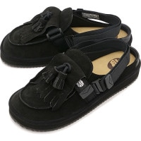 シャカ SHAKA モックミュールタッセルスエード [SK-296] MOC MULE TASSEL SUEDE メンズ・レディース 靴 モックシューズ モカシン アウトドア Black 正規取扱店|